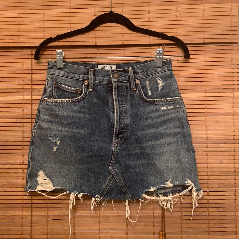 Denim skirt